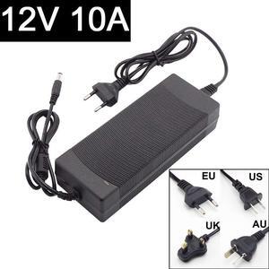 12V 10A AC 110V 220V to DC 12V 10A Adapter Power Supply Converter charger switch Led Transformer Charging  24volt Universal Plug type: AU plug