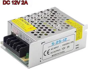 DC 12V 2A Transformer Power Supply CCTV Camera Converter for LED Strip Light Switch Driver Charger Step Down Adapter L19