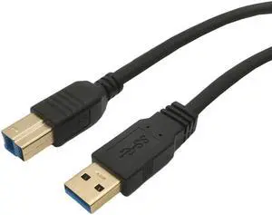 USB 3.0 Cable Type A Male to B Male Cable super Speed Sync Data Print Cable for 2.5 3.5 Inch HDD/SSD Hard Drive 0.3M 0.6M 1M 2M Cable length: 3M