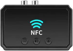 Wireless Bluetooth-compatible 5.0 Receiver Adapter NFC 3.5mm RCA Audio Music AUX Dongle Stereo Receptor for Amplifier Speaker L1