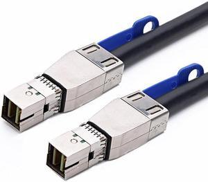 12Gbps External Mini SAS HD SFF-8644 to Mini SAS High Density HD SFF-8644 Data Server Raid Cable (1m)