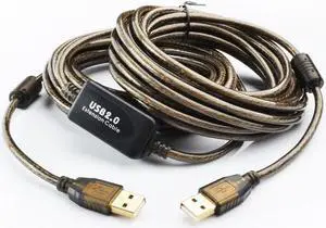 5m 10m 15m 20m USB Cable Male To Female USB 2.0 Extension Cable Extension Line Cable High Speed Wire Data Adapter Connector