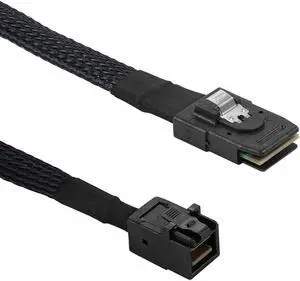 MINI SAS 8643 To SFF 8087 HD Server Data Cable Mini-sas HD SFF-8643 Data Server Hard Disk Raid Cable 50cm 100cm(0.5m)