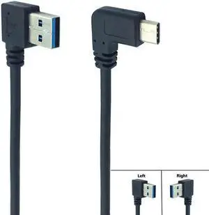 USB 3.0 Male to USB 3.1 Type C Cable Right Angle Sync Charge Converter Adapter Data Cable Drop 90 Degree Cord for laptop(Right)
(1m) USB 3.0 Male to USB 3.1 Type C Cable Right Angle Sync Charge Converter Adapter Data Cable Drop 90 Degree Cord for laptop(Right)
(1m)