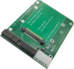 50PIN 1.8" Micro Drive to 3.5" 40pin IDE 1.8 Adapter for Toshiba Hard Disk Drive