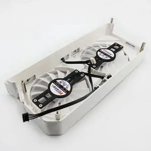 FD9015U12S DC12V 0.55A 88mm 4Pin 4Wire Video Fan For EMTEK GeForce GTX-1060 HV White MONSTER OC Graphics Card Cooling Fan(FD9015U12S-House)