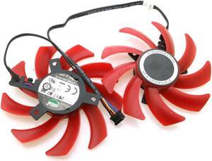 FY09010LPB 12V 0.45A 85mm 4Wire 4Pin VGA Fan For XFX-RX560 RX570 4G 8G Graphics Card Cooling Fan