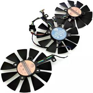 87mm PLD09210S12HH PLD09210S12M Cooling Fan For ASUS-Strix GTX1060 OC 1070 1080 GTX-1080Ti RX 480 RTX2060 Graphics Card Fan(4Pin with Wire)