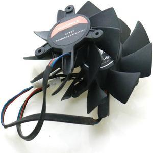 12V VGA Fan For iGame GTX-650 650TI 660 740 750 760 GTX-970 U X Graphics Card Cooling Fan 4Wire 4Pin
