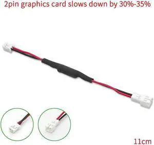 Computer chassis fan 4 pin speed line graphics card fan 2.5P speed 4PIN mute 4D3pin radiator