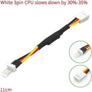 Computer chassis fan 4 pin speed line graphics card fan 2.5P speed 4PIN mute 4D3pin radiator