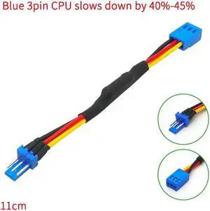 Computer chassis fan 4 pin speed line graphics card fan 2.5P speed 4PIN mute 4D3pin radiator