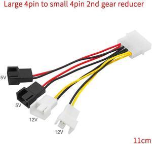 Computer chassis fan 4 pin speed line graphics card fan 2.5P speed 4PIN mute 4D3pin radiator(0.1m-0.3m)