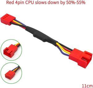 Computer chassis fan 4 pin speed line graphics card fan 2.5P speed 4PIN mute 4D3pin radiator