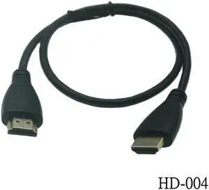 Dual HDM1-compatible Male to Female Converter Up Down Right Left Angled Adapter HDTV Cable for DVD PS3 PC(30cm)(HD-004)