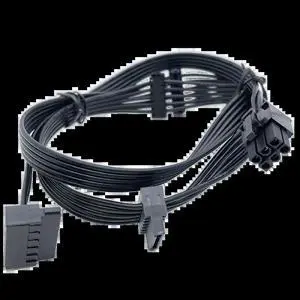 For Seasonic X series XM2 KM3 Modular Peripheral 4 Pin SATA PCIe 8 6 pins CPU 8/4 pins Main Power ATX 24 Pin Power Supply cable(6pin to 4 SATA)