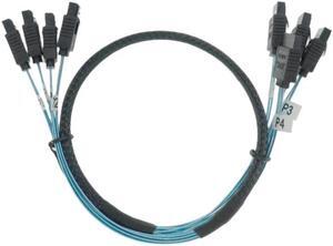1 pcs Sata To Sata Cable 6 Ports/Set Date Cable Sata 7 Pin To Sata 7 Pin Sas Cable 6Gbps HDD Splitter Cable For Server(4 to 4 straight)(1m)