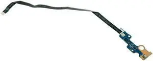 Placa de botón de encendido LS-F114P probada para Inspiron 5570 5575 con Cable 0D6XTJ D6XTJ