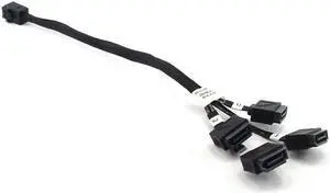 para Precision T5820 T7820 Mini SAS SFF-8643 a 4 SATA 7pin HDD Disco Duro servidor Raid Cable K0WKF 0K0WKF