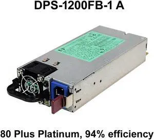DPS-1200FB-1 A 1200W Platinum Hot Plug Power Supply Server PSU 579229-001 570451-101