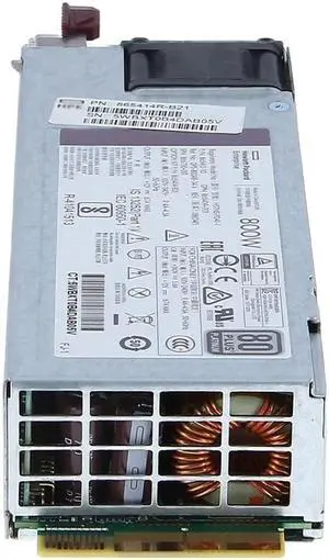 PSU For ProLiant G10 Gen10 Servers 800W Flex Slot Platinum Power Supply 865414-B21 865412-101 866730-001 865409-001