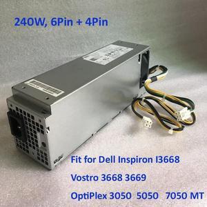 240W Power Supply H240ES-02 L240ES-00 J61WF DK87P for Inspiron 3668 Vostro 3668 3669 Optiplex 3050 5050 7050 MT