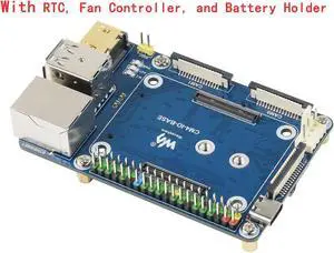 5V Mini CM4 Expansion Board USB Ethernet HUB GPIO IO Carrier Kit for Raspberry Pi Compute Module 4 Lite 4GB 8GB((Version B))