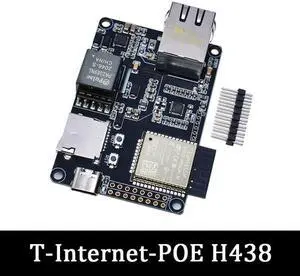 Official Ethernet adapter T-INTERNET POE ESP32-WROVER-B LAN8720A, expansion board, programmable hardware(T-Internet-POE)