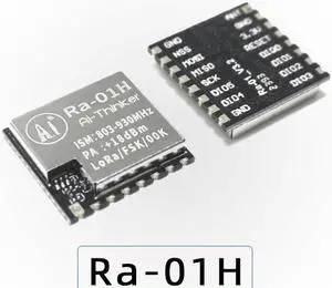 Ra-01H module, equipped with SX1276 chip, LoRa spread spectrum wireless module, 868MHz wireless serial port/SPI interface(3 Pcs)