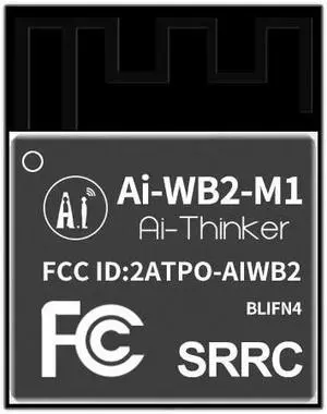 Ai-WB2-M1 Bluetooth WiFi module, built-in BL602 chip, onboard antenna, small size, dual 85 test
