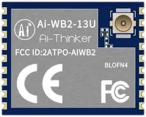 Ai-WB2-13U Bluetooth WiFi module, built-in BL602 chip, ultra-long transmission distance, double 85 test
