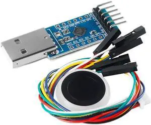 HLK-FPM383C, Area Array Semiconductor Fingerprint Identification Module Capacitive Touch Door Lock Acquisition Sensor(HLK-FPM383C Set)