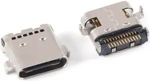 (5/hand) Type-C 24PIN plate type female seat 2 feet sink plate 0.8 double row paste (5/hand) Type-C 24PIN plate type female seat 2 feet sink plate 0.8 double row paste