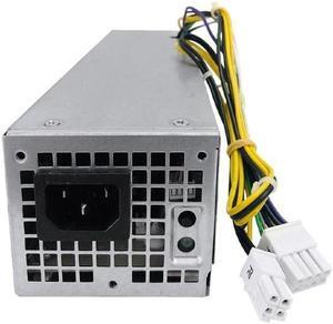 4Pin + 8Pin 255W PSU Replacement Power Supply 100-240V 50 60hz for D-ell 3020 7020 9020 T7100 L255AS-00 D255AS-00