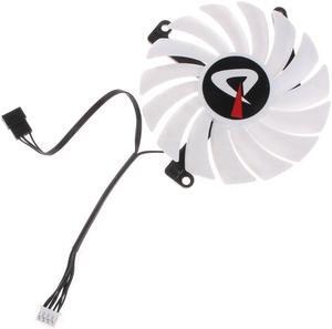 86mm Cooler Fan 4Pin 12V 0.35A CF-12910S VGA Fan Graphics Card Fan for AX GAMING/AX RTX3080ti 3080 LHR X3W Cooler(Long Line)