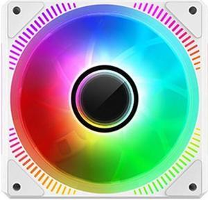 120mm RGB ARGB Fan Cooler PWM 4PIN 5V 3PIN Ventilator Hydraulic Bearings PC Computer Cooling Case Radiator Fan(Forward)