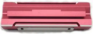 Heatsink Aluminum for M.2 Cooling Cooler Heat Sink Heat Thermal Pad for M.2 NVME PCIE 2280 SSD Hard Drive Disk Radiator (Red)