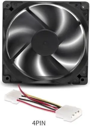 120x120x25mm 12V Large 4Pin 3Pin Computer Heatsink Cooler Radiator 12cm Cooling Fan For Chassis PC Case(4PIN)