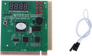 For 4Digit PC Computer Diagnostic Card Motherboard Mainboard POST Tester PCI ISA