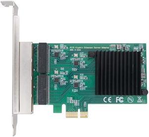 4-Port 2500Mbps PCI-E Card Gigabit Network Card RTL8111H RJ45 Game Network Card Wire PCIE 2500Mbps LAN Adapter Card