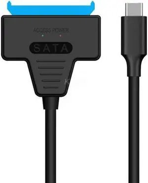 Usb2.0 To Sata With Dc Power Supply Usb 3.0 To Sata 2023 Usb 2.0 Sata Adapter Cable Usb Hub Easy Drive Line Hard Disk Adapter(USB3.0-Cmouth)