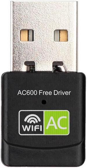 Free Driver USB Wifi Adapter 600Mbps Wifi Adapter 5Ghz Antenna USB2.0 Ethernet PC Wi-Fi Adapter Lan Wifi Dongle AC Wifi Receiver
