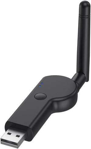 USB Bluetooth-compatible 5.2 Adapter Dongle Antenna Long Range Wireless Audio Receiver Transmitter 3.5mm for PC Laptop Speaker