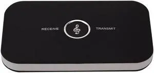 B6 Bluetooth-Compatible 5.0 Audio Transmitter Receiver Wireless Adapter 3.5mm AUX RCA for TV PC Headphones Home Stereo Car Audio