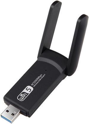 1300Mbps USB Wireless Network Card Dongle Antenna Wifi Adapter Dual Band Wi-Fi USB 3.0 2.4GHz+5GHz Wireless USB WiFi  Adapter