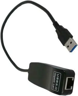 Mini USB 3.0 Gigabit Ethernet Network Adapter USB to RJ45 Lan Wired Network Card for Windows 7/8/10 XP Laptop PC Computer