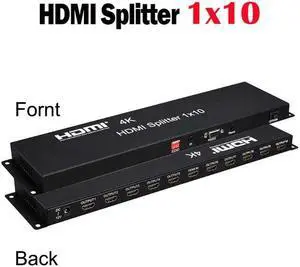 4K 30Hz HDMI Splitter 1X10 1x8 HDMI Video Distributor 1 in 10 out Video Amplifier 1080P 1x8 Splitter for TV PC Monitor Projector(AU Plug)
(4K 1x10) 4K 30Hz HDMI Splitter 1X10 1x8 HDMI Video Distributor 1 in 10 out Video Amplifier 1080P 1x8 Splitter for TV PC Monitor Projector(AU Plug)
(4K 1x10)
