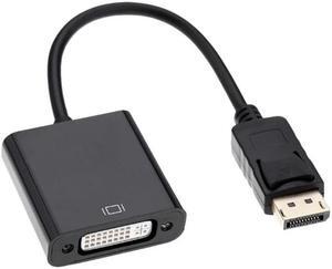 1080P DP to DVI Adapter DisplayPort Display Port to DVI Cable Adapter Converter Male to Female for PC Monitor Projector Displays