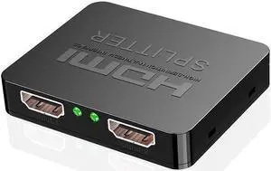 4K HDMI Splitter 1 in 2 out Adapter HDMI Switch 1x2 Dual Monitor Full HD HDMI Splitter 1 to 2 Amplifier for HDTV DVD PC PS3 Xbox