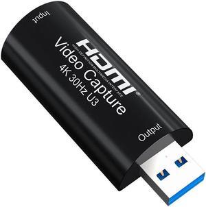 MS2130 4K HDMI To USB 3.0 Audio Video Capture Card Game Recording for PS4 PS5 Camera Laptop PC Live Streaming 1080P 60fps YUY2
